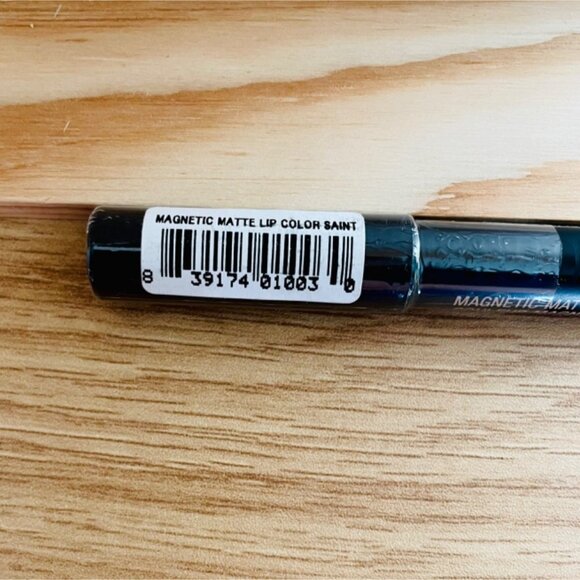 Nudestix Magnetic Matte Lip Color in Saint Red Full Size 2.8g/0.10oz - Picture 7 of 8